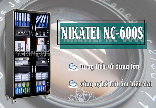tủ chống ẩm nhập khẩu Nikatei NC-600S